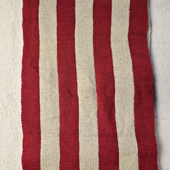 American Flag USA Infinity Knit Scarf 50x11 Acrylic Unisex Reversible Unbranded - Picture 3 of 8